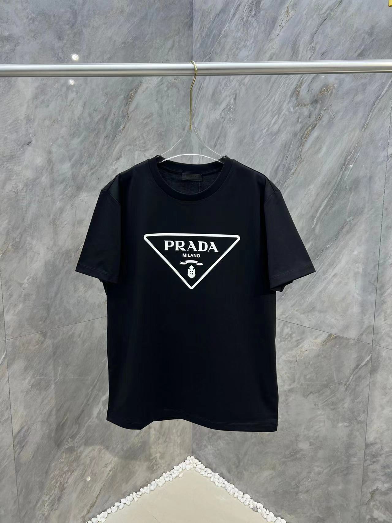 20240402  PRADA短袖T恤  海外專櫃原單代購 專櫃官網同步在售