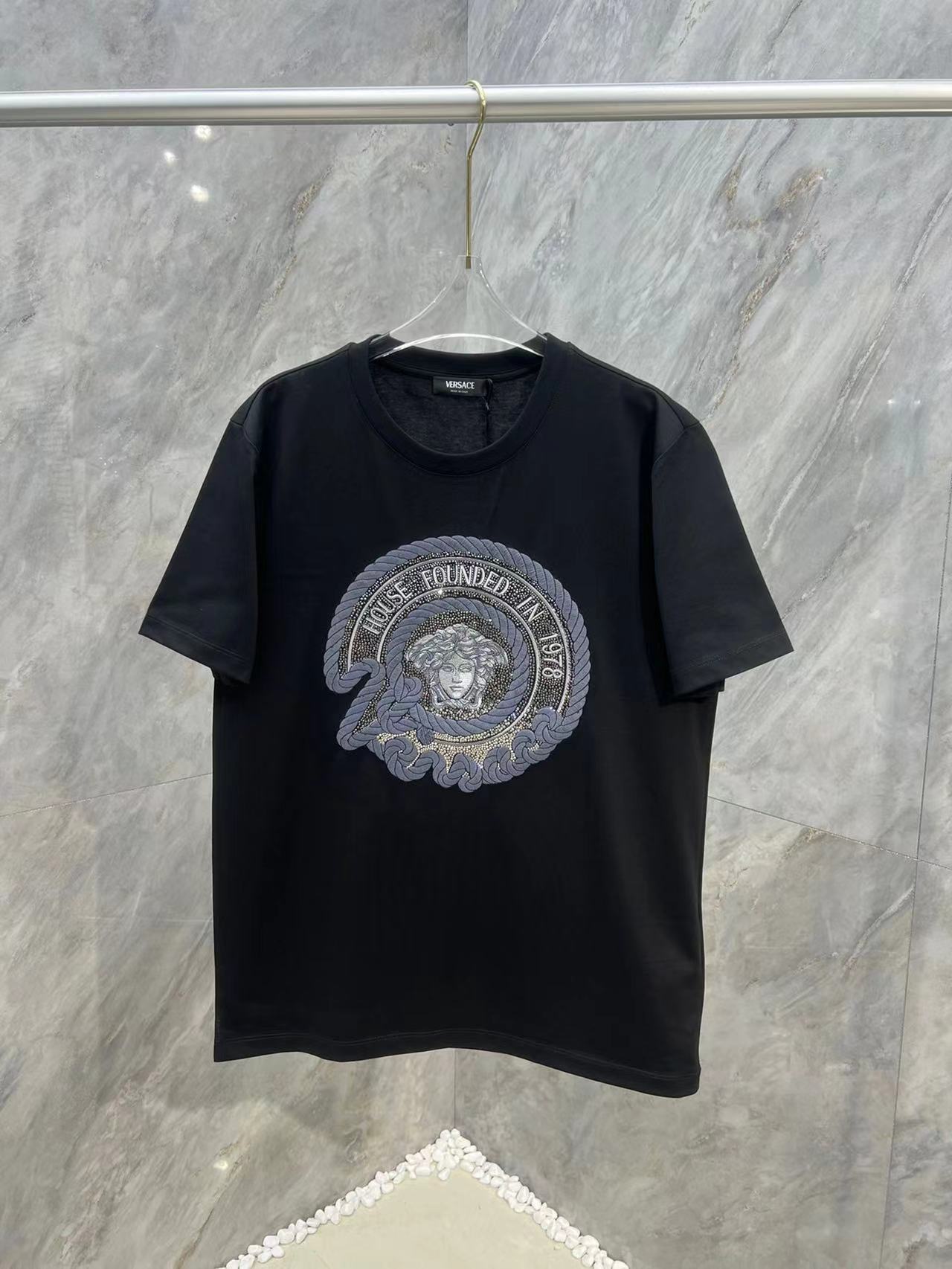 20240403 Versace潮流T恤 凡賽斯 范思哲短袖 海外專櫃原單代購 專櫃官網同步在售
