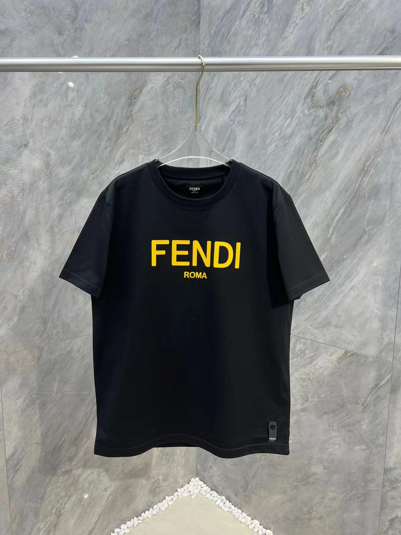 20240419 FENDI芬迪潮流短袖T恤 海外原單 歐美代購 共2色 專櫃同步在售
